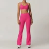 Pink bra&Bell-Bottoms