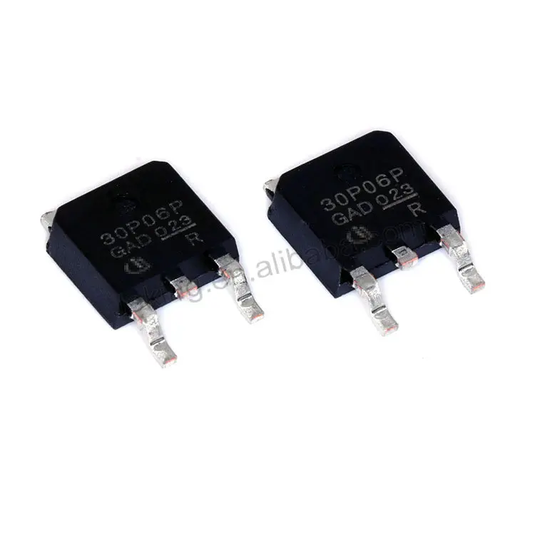 
 Jeking Transistors MOSFET P-CH 60V 30A SPD30P06PG TO-252 IC 30P06P  
