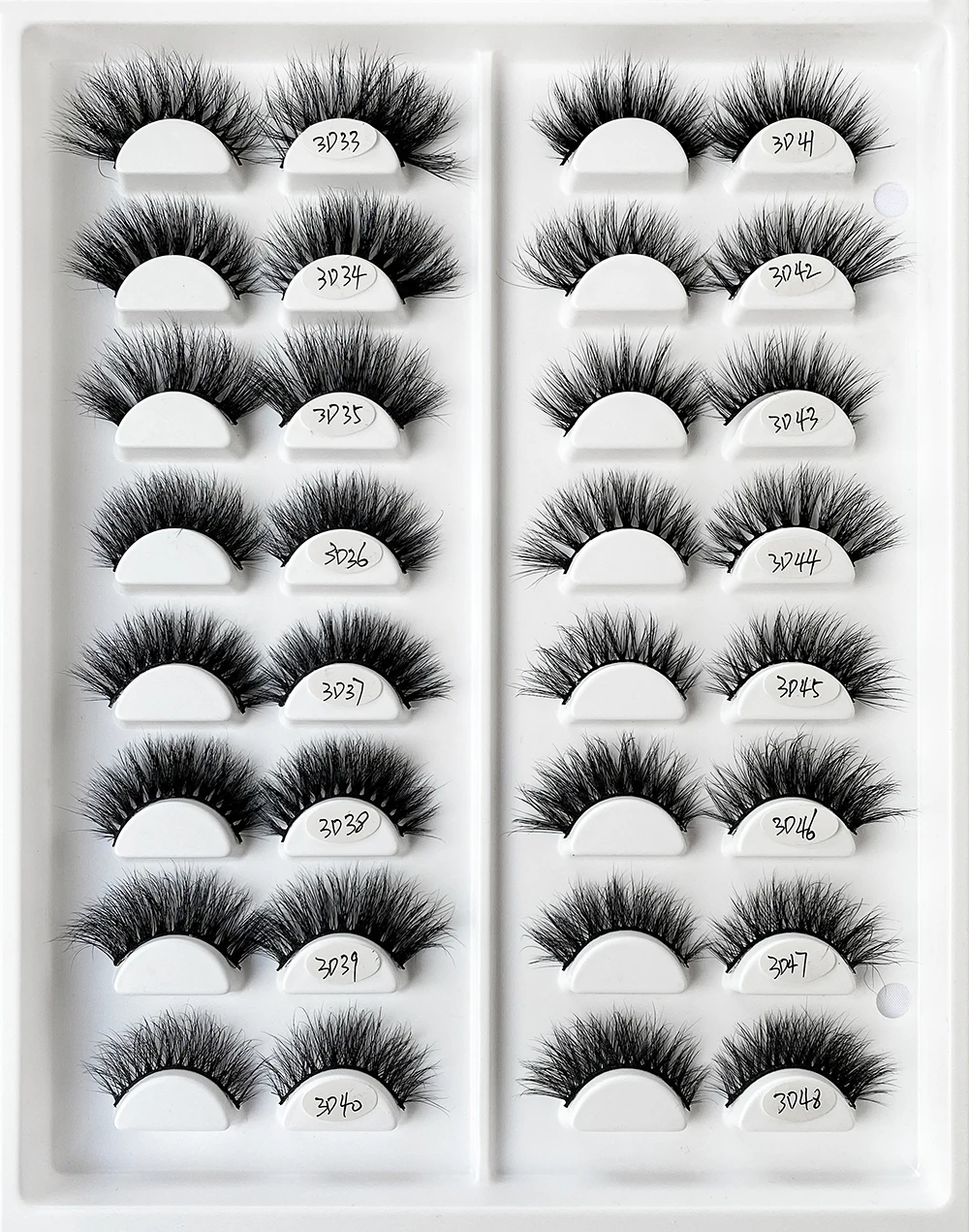 3d 25mm Mink Eyelash Bulk Lasheswholesale Vendor 5d Mink Lash Strips