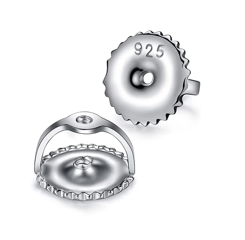 Screw Earring Backs 925 Sterling Silver Replacements
