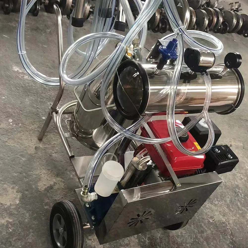 Manual Milking Machine Price Pulsation Vacuum Milker Manual Cattle Milking Machine Electric Milking Machine