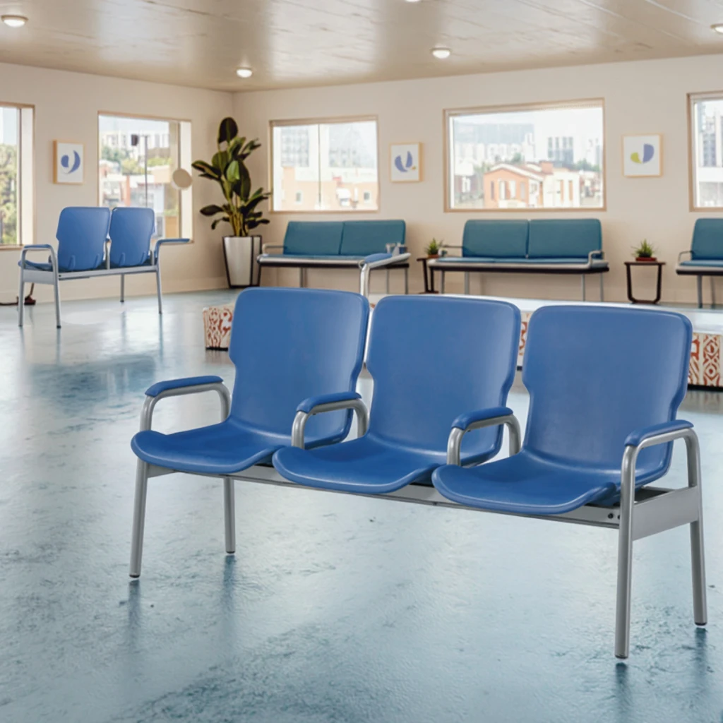 Modern Hybrid Steel Infusion Hospital Waiting Chairs for Hospital & School Use Durable Eco-Friendly Portable Bulk Order Deals 6
