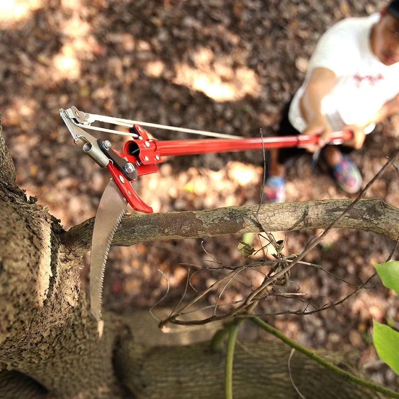 High Branch Cutter Steel Telescopic Trigger Bypass Professional High Branch Tree Trimmer Gardening Scissors Pruning Shears Versatile Gardening並行輸入 : Telescopic Pole Saw Tree Pruners Professional