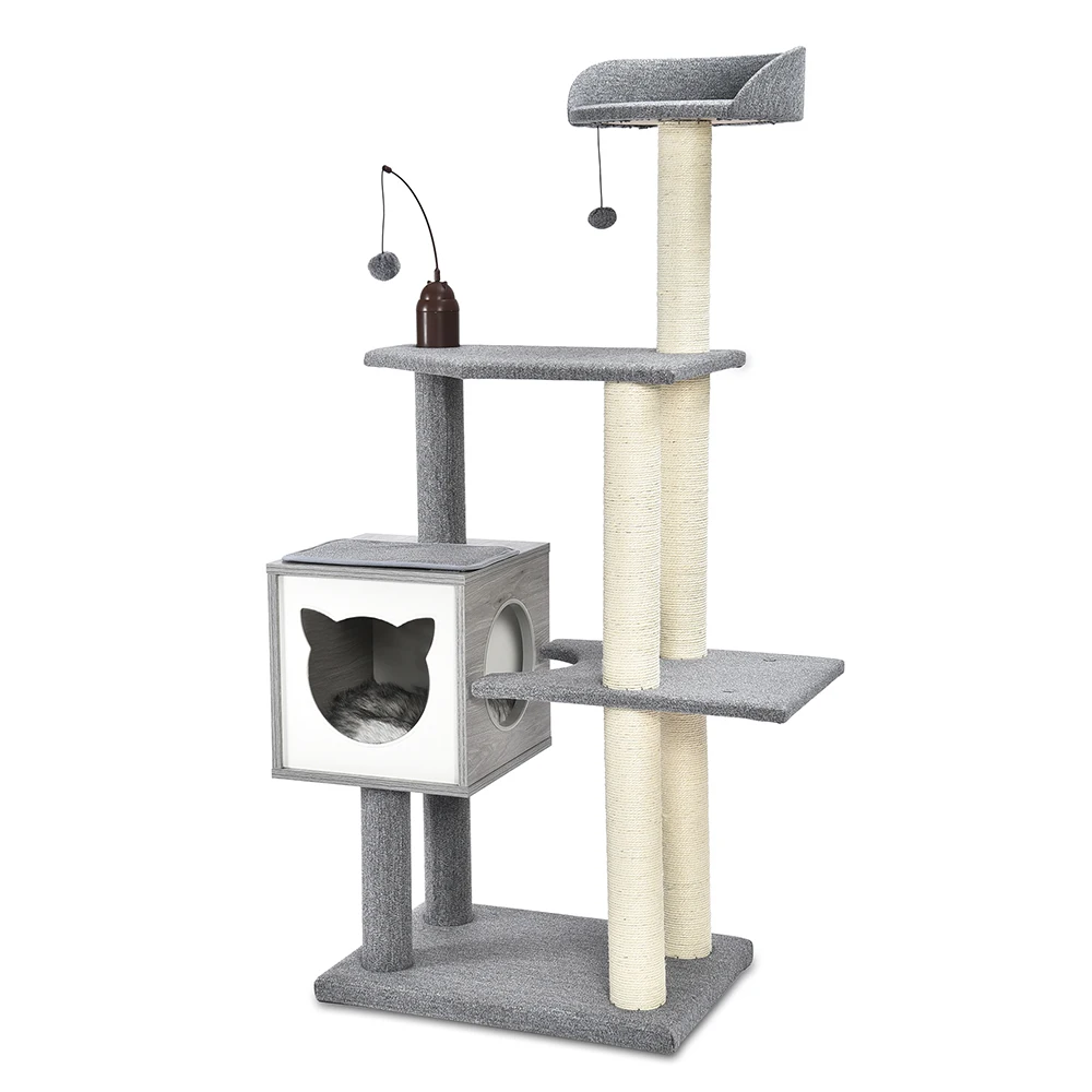 cat tree carpet material