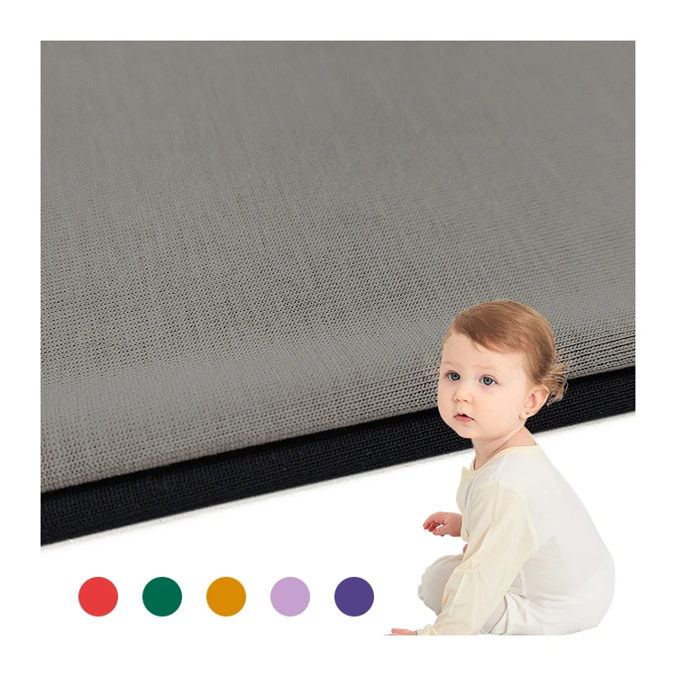 Good Price Single Jersey Knit Fabrics Lyocell Material, 95 Lyocell 5 Spandex Slid Lyocell Jersey Fabric/