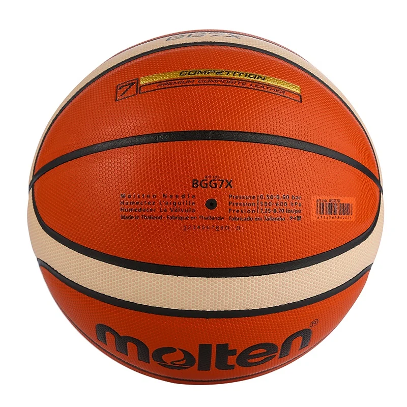 FIBA Official Size Match Molten GG7X Basketball - Durable & Versatile