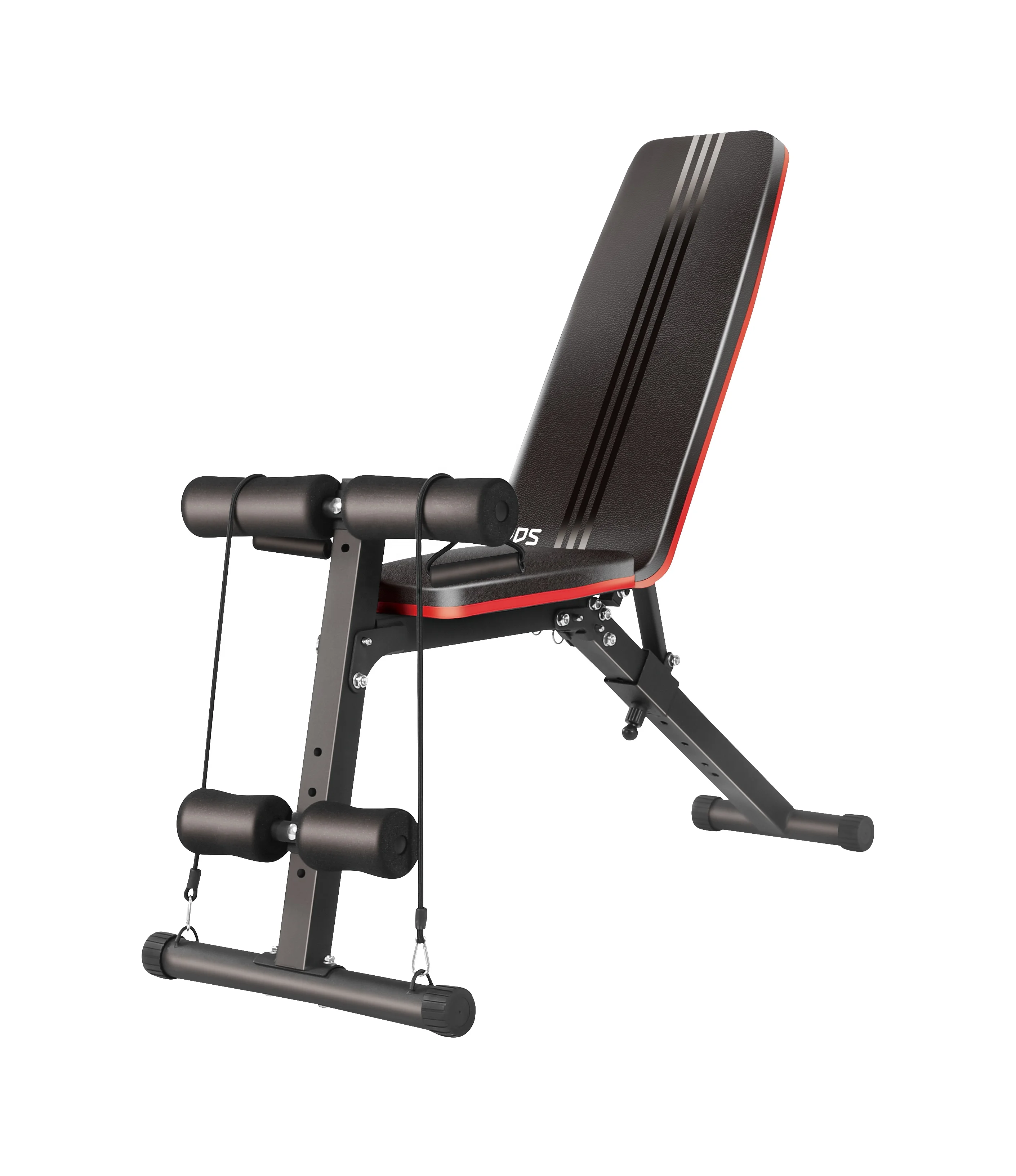 DDS 1207 Weight Bench Adjustable Strength Training Bench for Full Bodys Workout With Fast Folding