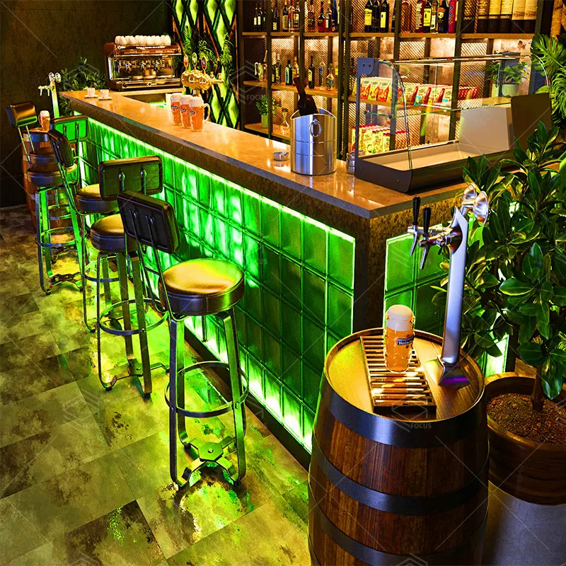 High Quality Night Club Table Bar Counter Interior Decoration