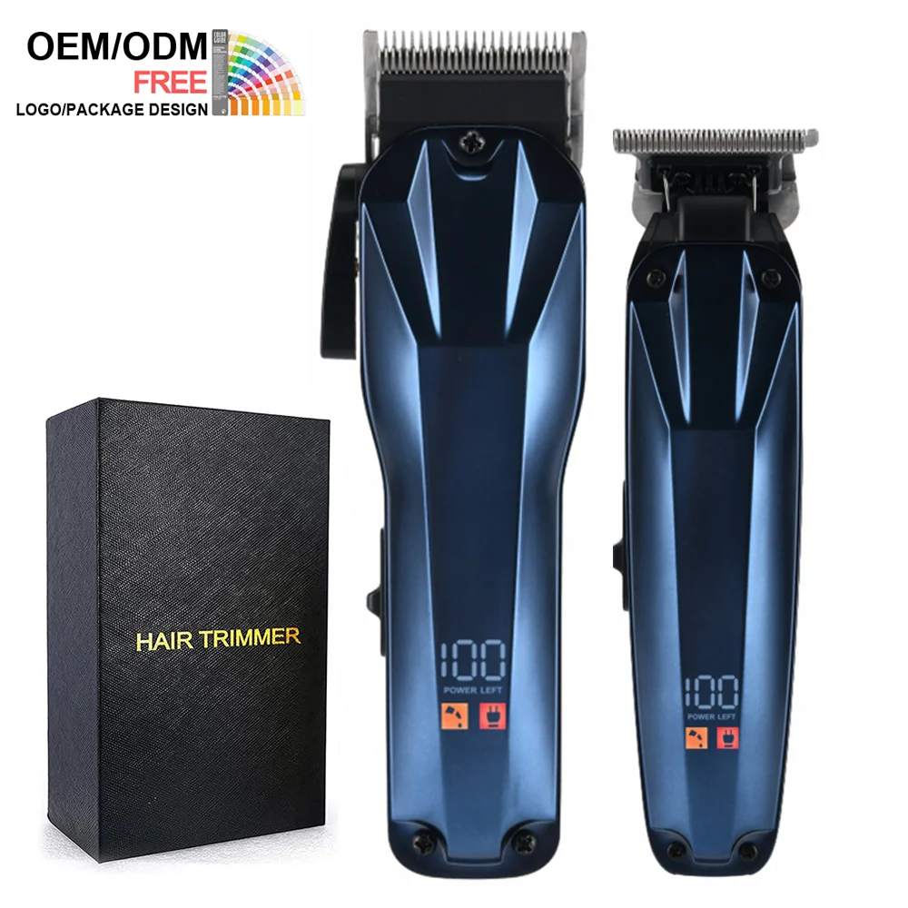 PRITECH New Custom Hair Clipper Set Professional Haircut Machine Professional Hair Clipper for Men