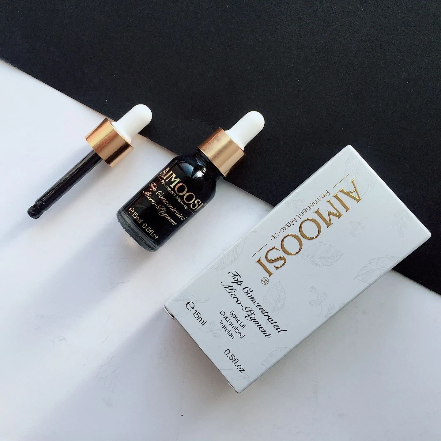 Aimoosi органический Перманентный пигмент для микроблейдинг бровей, губ, татуировка, чернила, легко окрашивание, может предложить oem, дизайн логотипа, органический