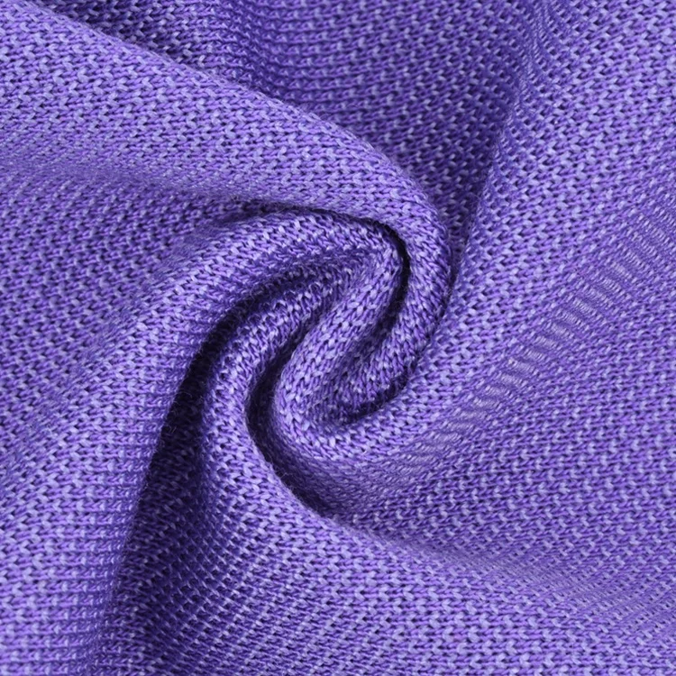 Cotton Blend Fleece Lined Knit, Sweat Weight, Tyrian Purple • Promenade  Fine Fabrics