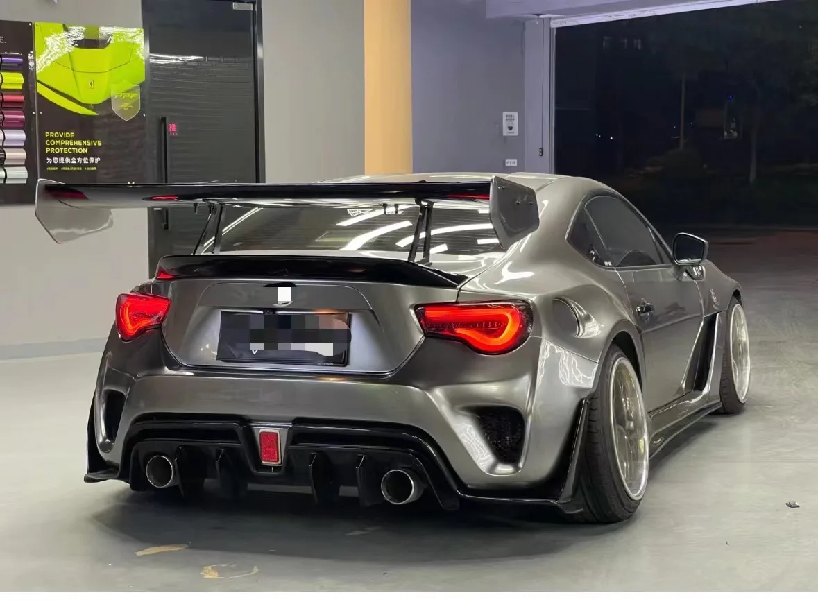 Robt Style Wide Body Kit  for Toyota Gt86 Subaru Bez 86 Brz Wide Front and Rear Bumpers Spoiler Hood