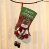 stockings with legs-snowman