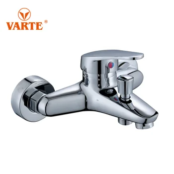 900g  VARTE Brand   Brass  Body  with  Zinc Alloy Handle  with Shower  Bathtub   Mixer  Faucet