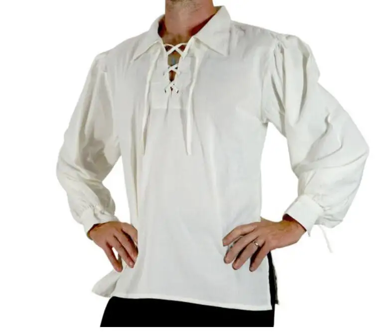 Men's Medieval Tunic Top Cosplay Outfit for Adults, ODM