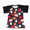 Campfire Marshmallow Raglan Tee
