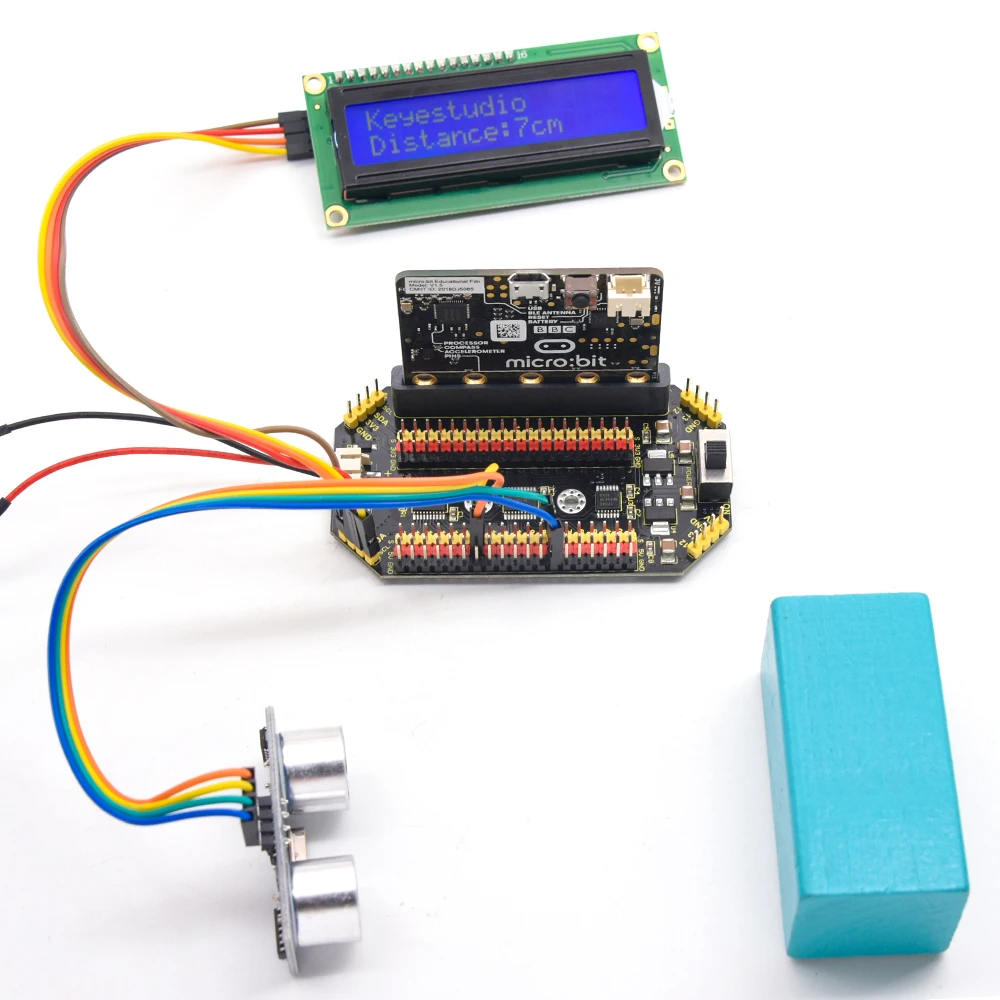 Factory KS4012 Keyestudio Micro Bit Sensor Shield Board with IO Ports