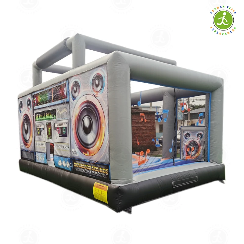 Wholesale Party Rental Equipment Boombox Bouncer House Boom Box Bouncer