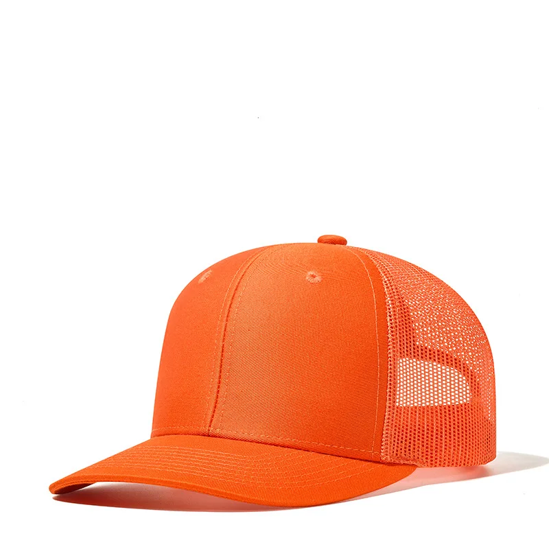 Custom Logo 6 Panel Baseball Cap Mesh SnapBack Cotton Twill Baseball Cap High Quality richardson 112 Trucker Hat Fro Men