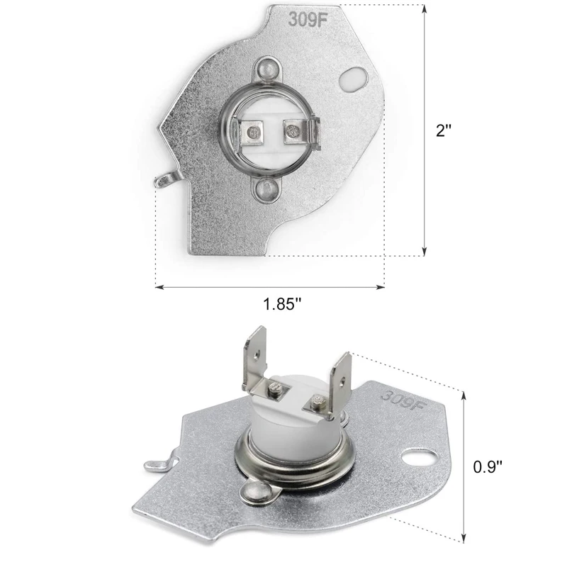 High Quality Dryer Replacement Parts Dryer Thermostat Fuse Exact Fit Dryer Thermal Fuse 3977393 manufacture