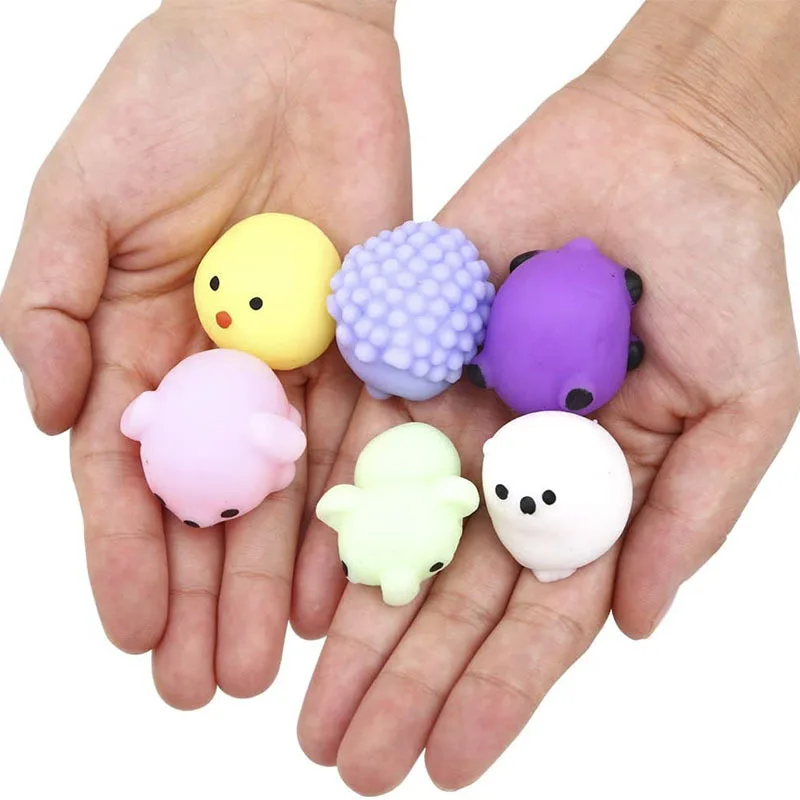 Toys Lot de 28 jouets anti-stress Pop It avec boule anti-stress à