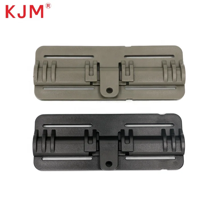 Custom Logo Pa66 Webbing Plastic Buckle Tactical Gear Accessories Molle System Tactical Vest Quick Side Release Belt Buckle