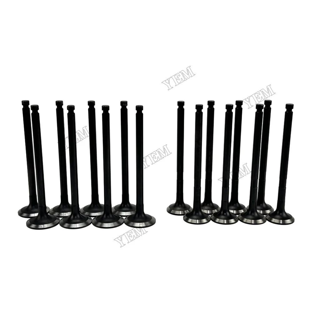 Intake and Exhaust Valve Fit for Yanmar 4TNV94 Engine 2