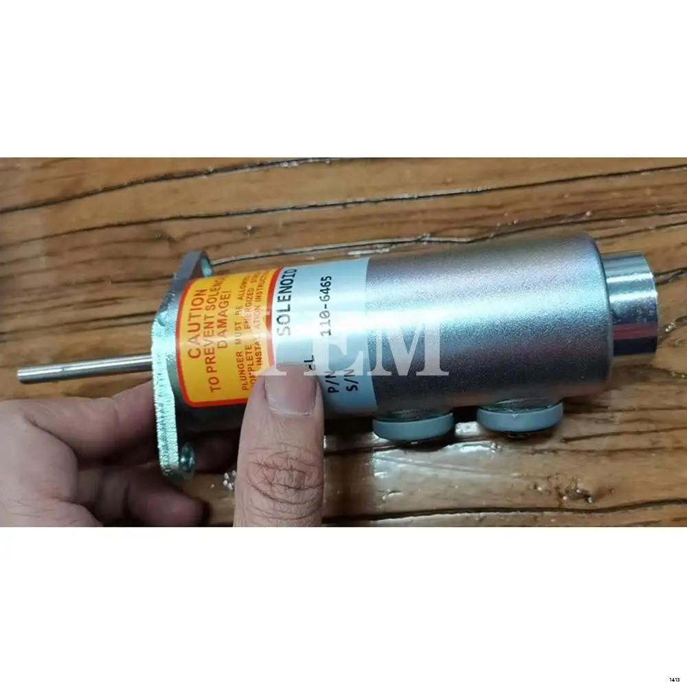 Fuel Shut Off Stop Solenoid 1106465 for Caterpillar