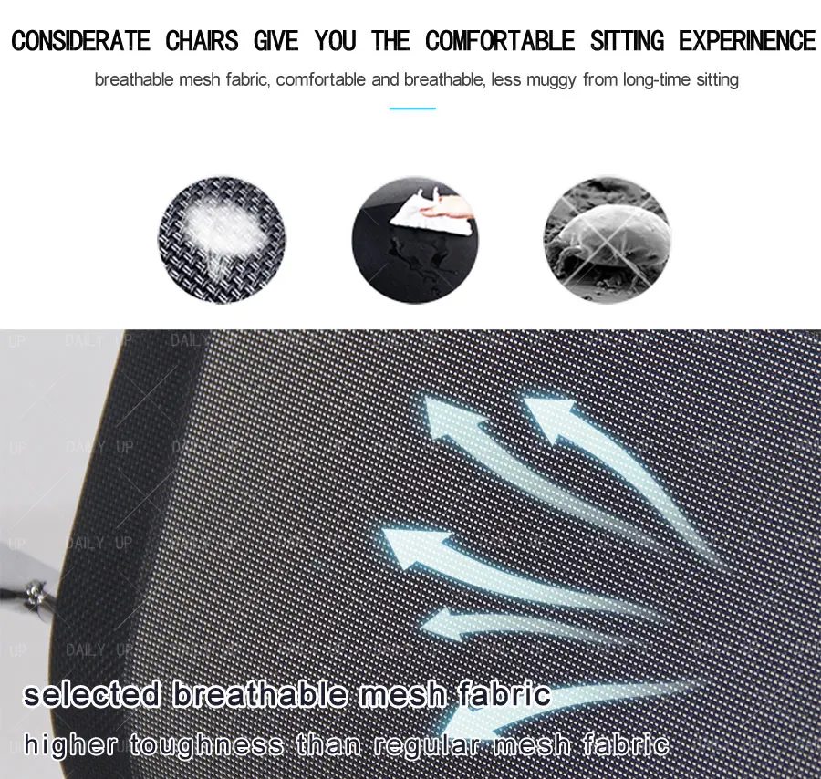 Cheap Office Chair Ergonomic Mesh Executive Chair Specification Import Office Furniture Computer Office Chairs Without Wheels