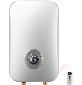 Electric Tankless Water Heater on Demand Instant Hot Water Heater Self-Modulation Point of Use Hot Water Heater Whole House