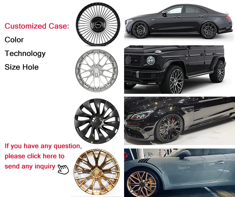 16英寸17英寸18英寸19英寸20英寸21英寸22英寸26英寸轮辋锻造铝制车轮