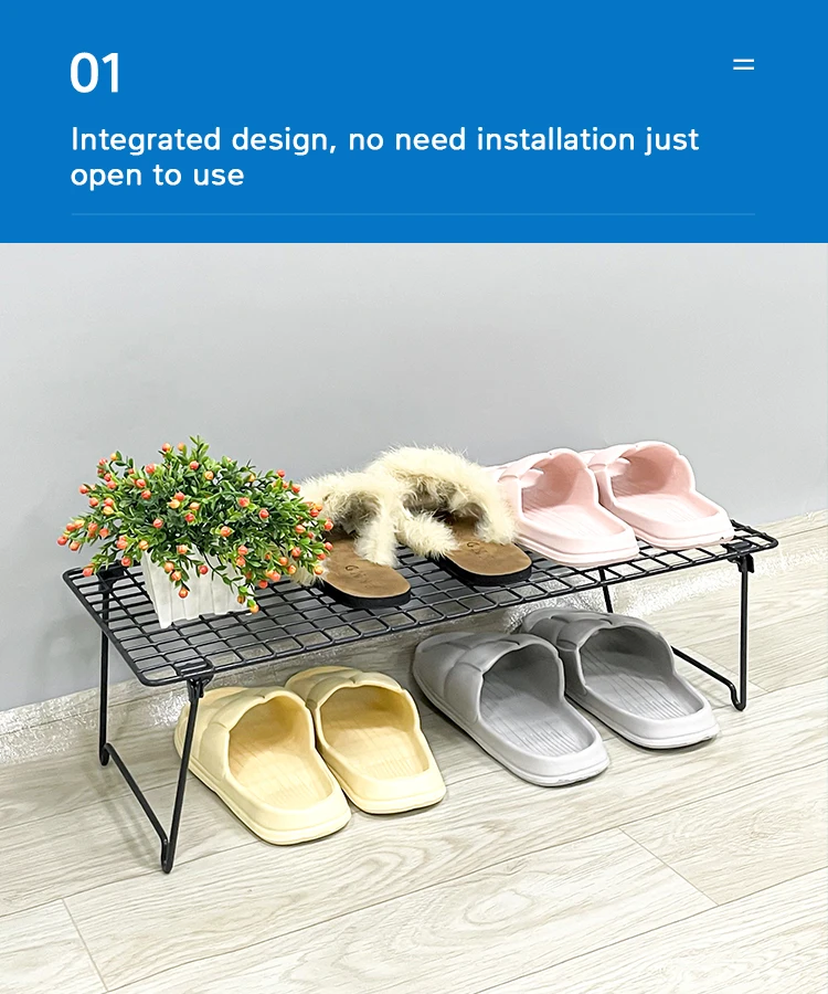 Factory Direct Sales Shoe Rack Display Shoe Rack Plastic