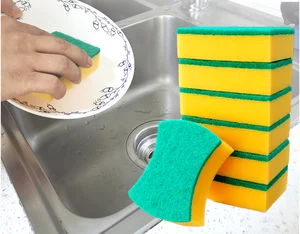 Multi-hole High Density Household Cleaning Cleaning Sponge/ Superior Quality Dish Washing Sponge 10*7*3cm