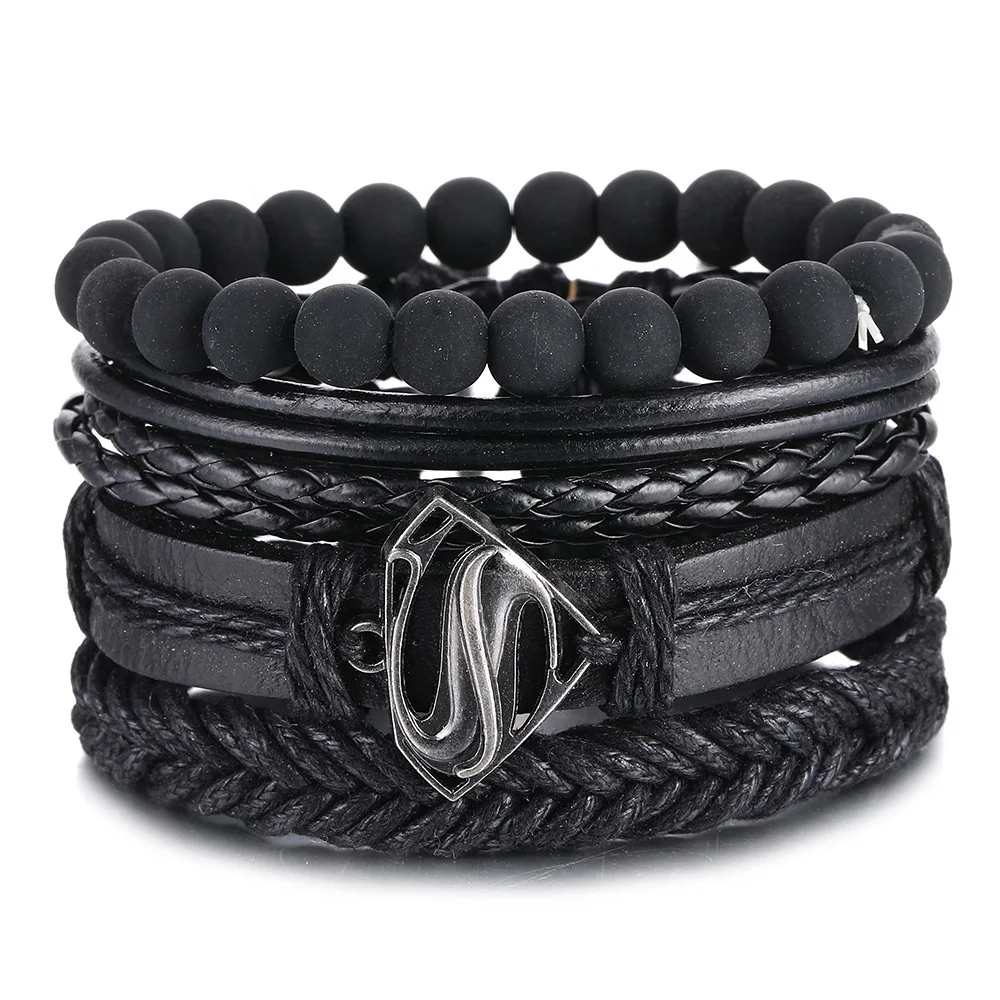 Deerllia Tree Of Life Leather Bracelet For Men - Braided Cuff With Alloy Clasp, Religious Gift - View #9