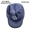 หมวกแก๊ปทำงานสีกรมท่า ผ้าโพลีเอสเตอร์ทวิลเรียบสองชั้น รุ่น 03427