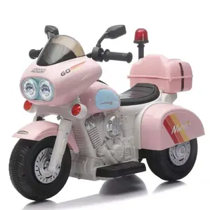 2-7 Years Old Children's Electric Motorcycle Baby Tricycle with Music Lights Baby Toy Car