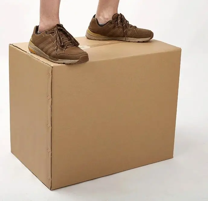 Luxury Shoebox Packaging Corrugated For Packaging Small Kraft Parcel