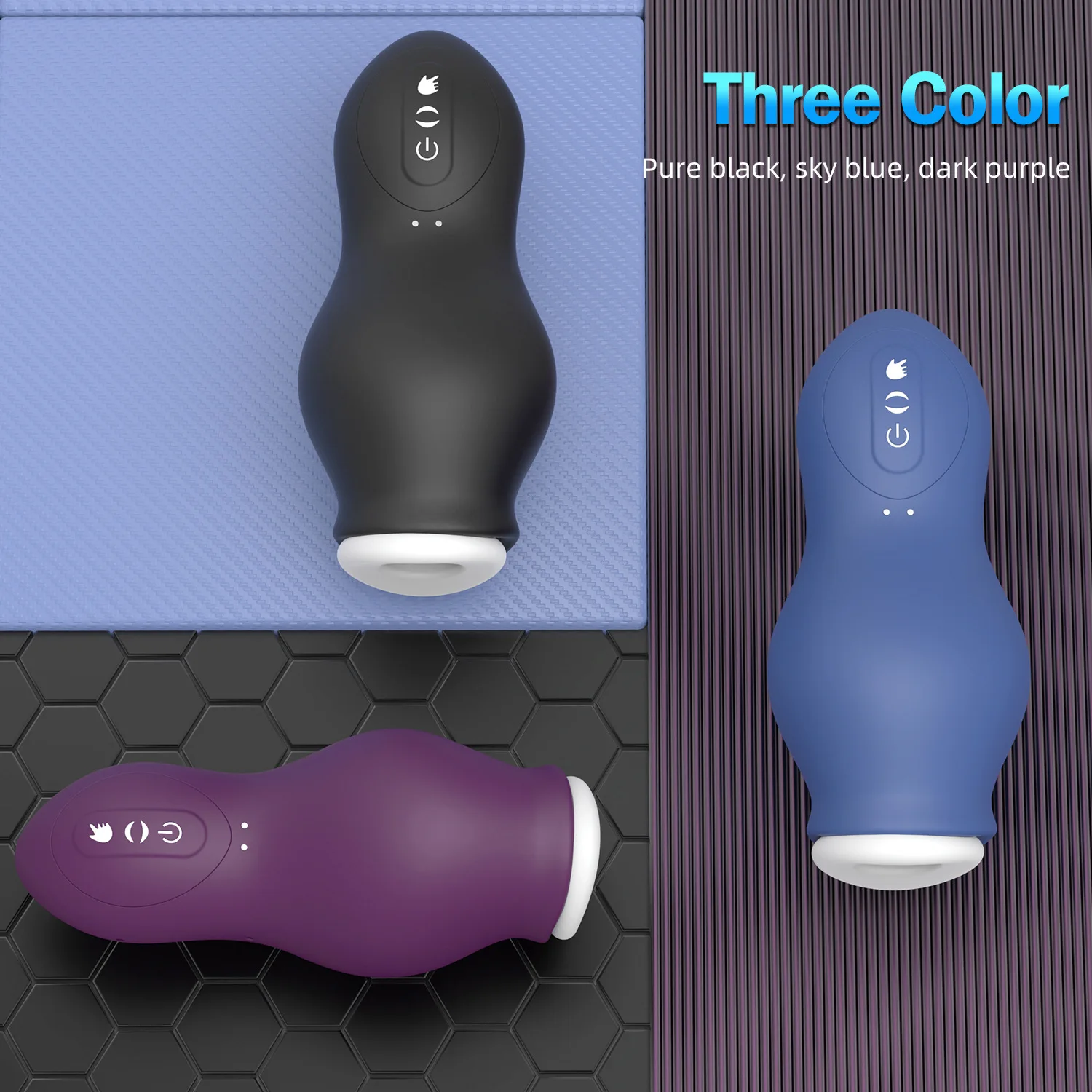 Automatic Vibrating Sucking Masturbator Cup for Male