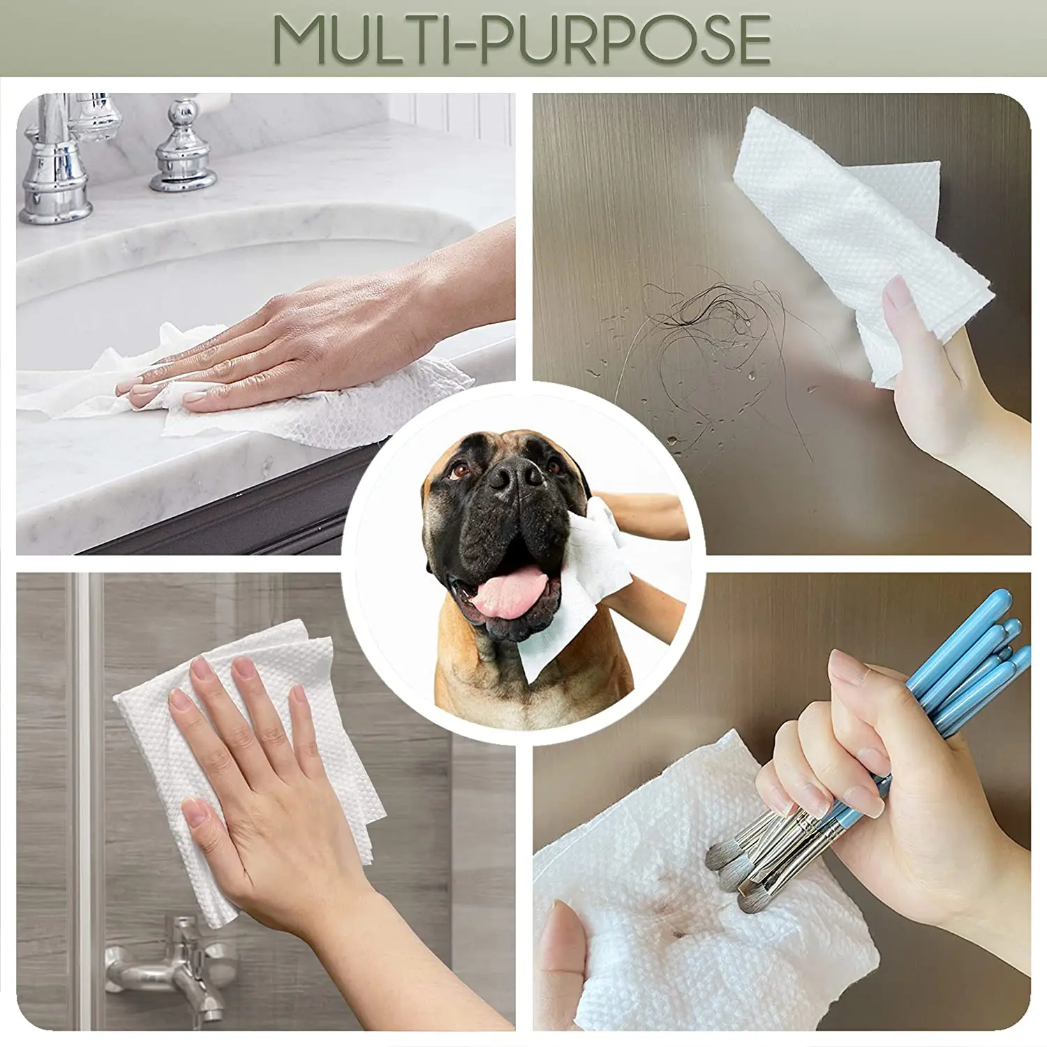 product oem disposable biodegradable face towels for spa salon beauty skincare disposable face towel biodegradable524-13