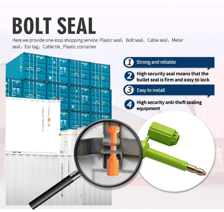 Jcbs603 High Security Cargo Bolt Seals Container Bolt Seal - Buy High ...