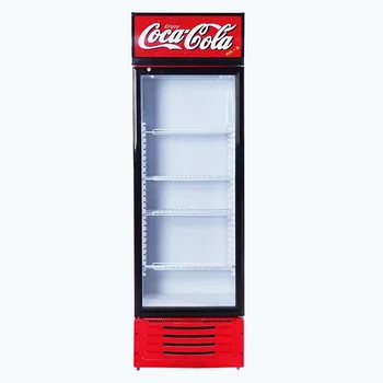 glass door refrigerator coca cola