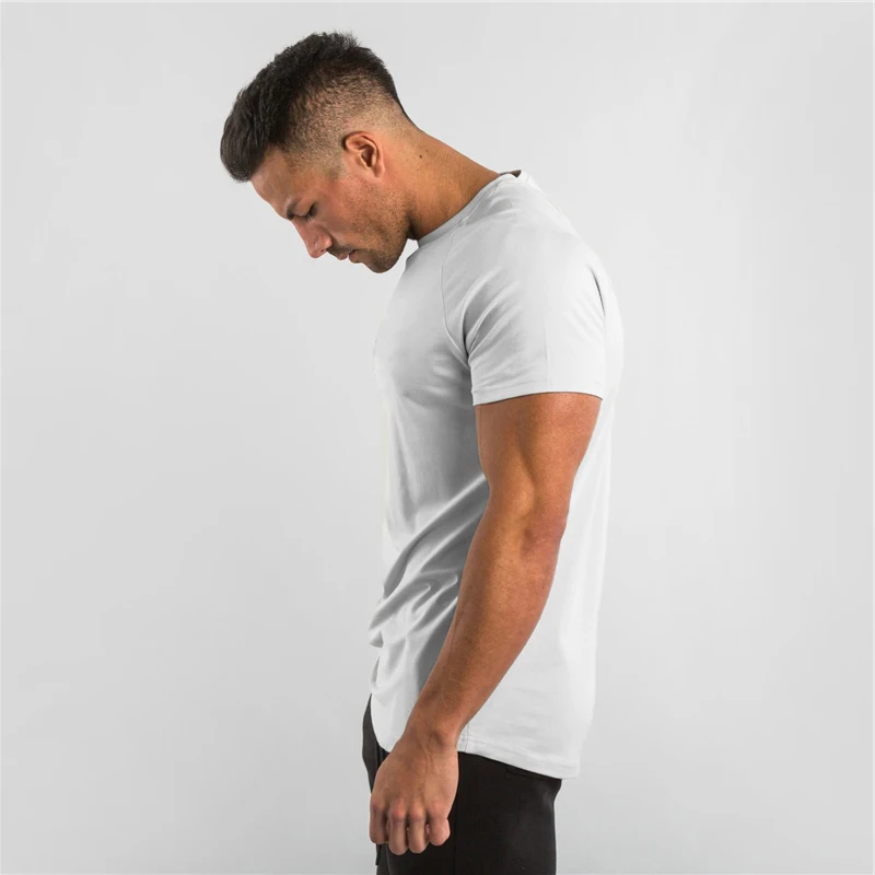 fitness t-shirt for men white