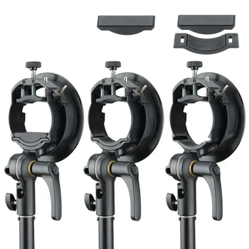 Godox S2 Bowens Mount Flash S-type Holder Bracket for  V1/V860II AD200 AD400PRO Speedlite Flash 80cm/90cm Product Photography detail image