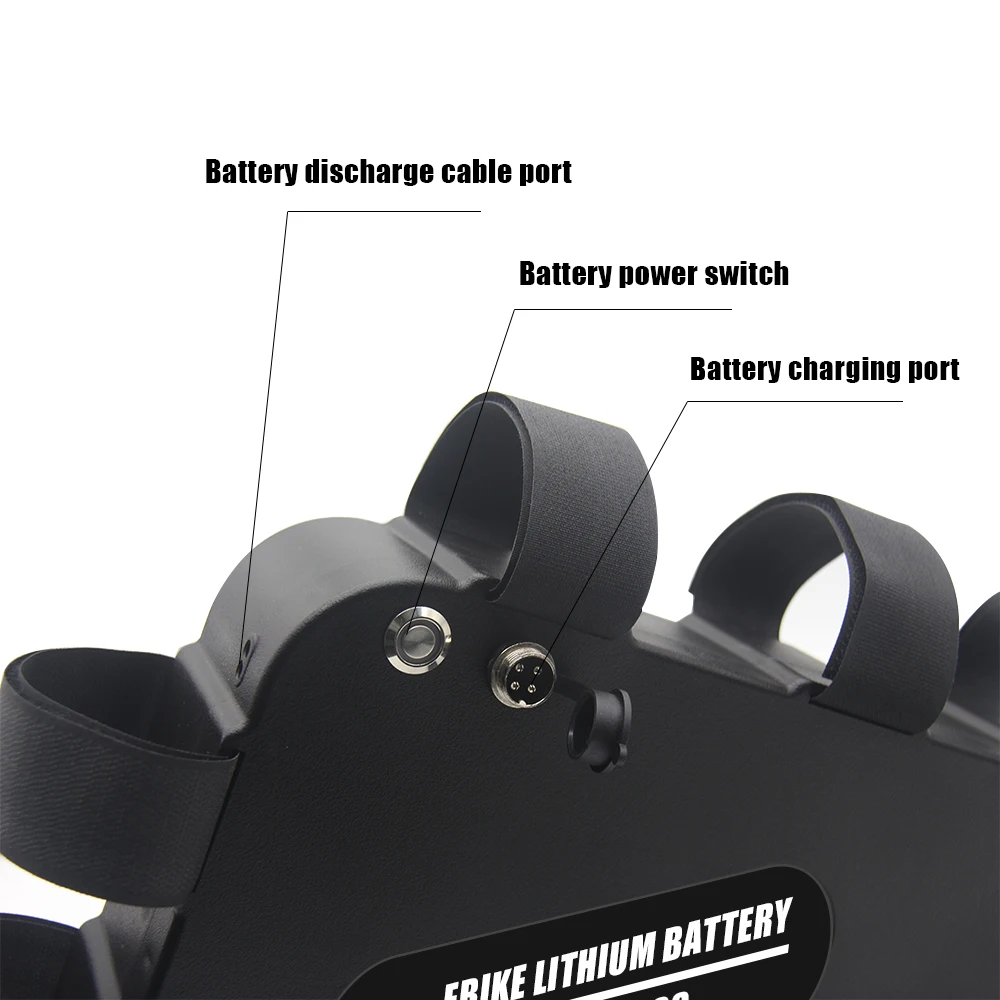 2020 крутой модный 36 в 48 в 52 в аккумулятор для электрического велосипеда треугольный жесткий корпус литиевые батареи