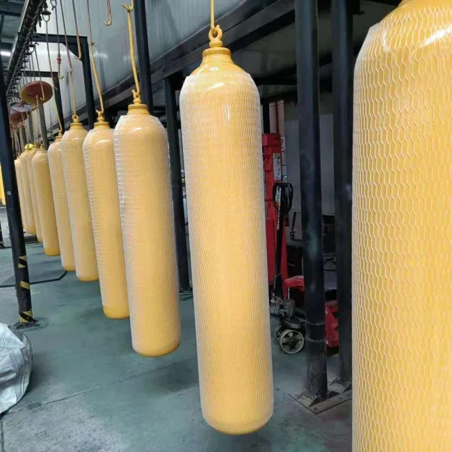 Fabrieksprys leë ISO9809-chloorgaskans van 68 L vir industriële gebruik