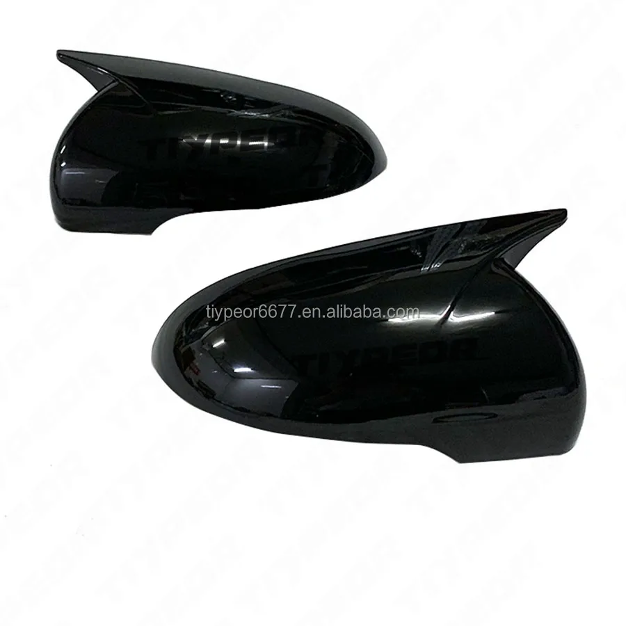 product for kia sorento 2016   2019 tiypeor new gloss black door rear view mirror cover trim  exterior accessories body kits-6