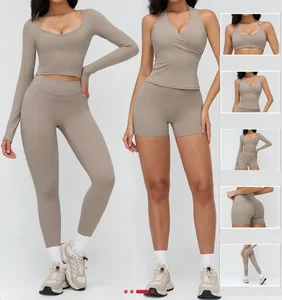 Sportswear Gym Set High Quality Workout Sets for Women Outfits Yoga Clothing Gym Fitness Yoga Sets