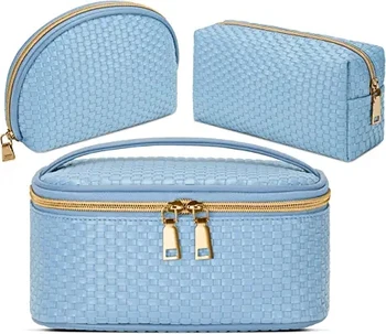 Make-up-Tasche Groß – Wasserabweisend, Mit Bürstenfächern, Perfekt Für Reisen!
