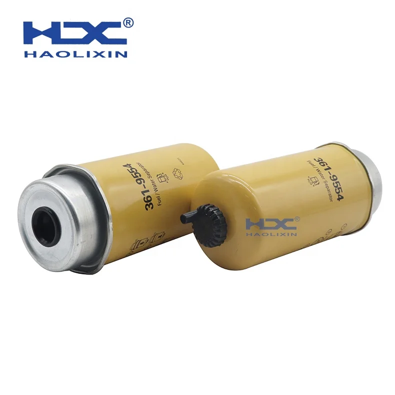 Excavator Fuel Filter Engine Spare Part 361-9554 3619554 Re541922 32/ ...