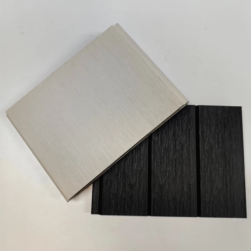 WPC Fencing Patio Balcony Waterproof Wood Plastic Garden Fence Sample